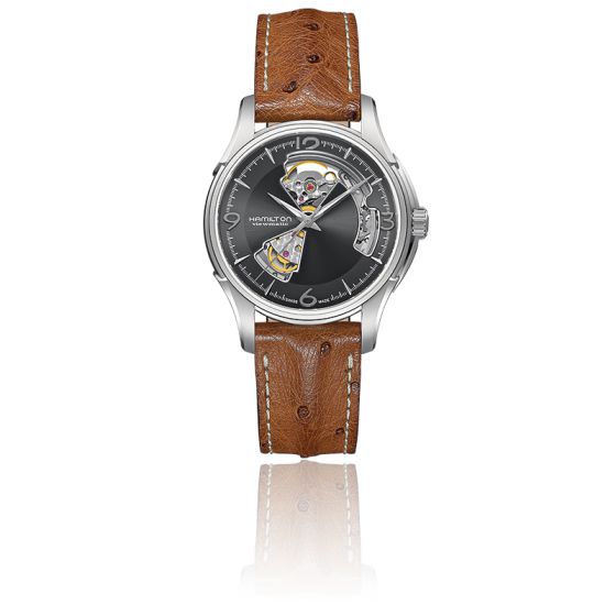 orologio hamilton jazzmaster open heart auto h32565585