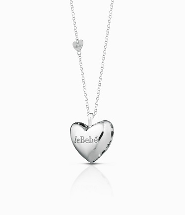 collana le bebe suonamore cuore argento snm 013