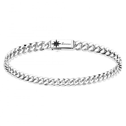 bracciale zancan uomo a grumetta 17 gr in argento