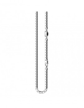 collana zancan uomo in argento con maglia veneziana