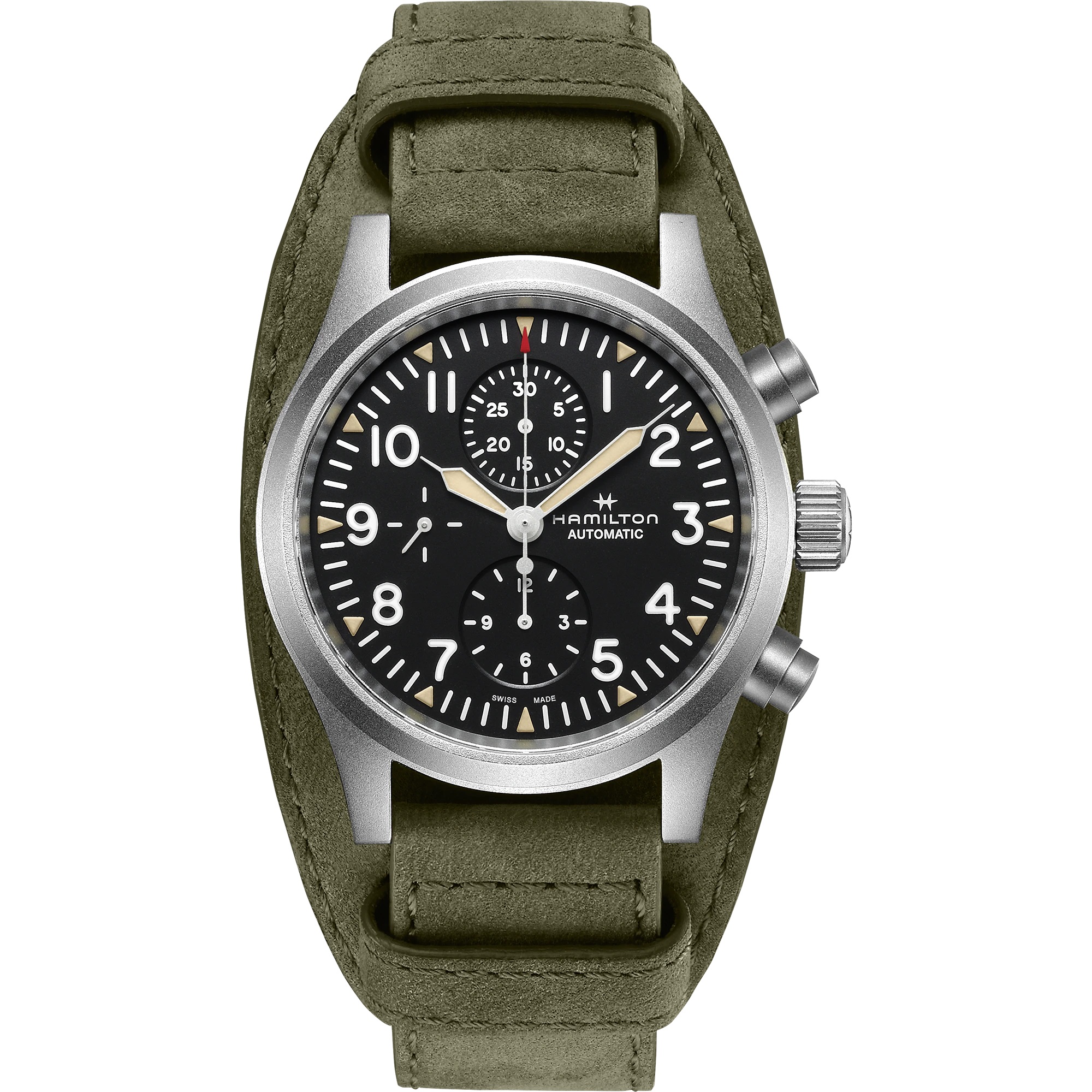 hamilton - khaki field auto chrono