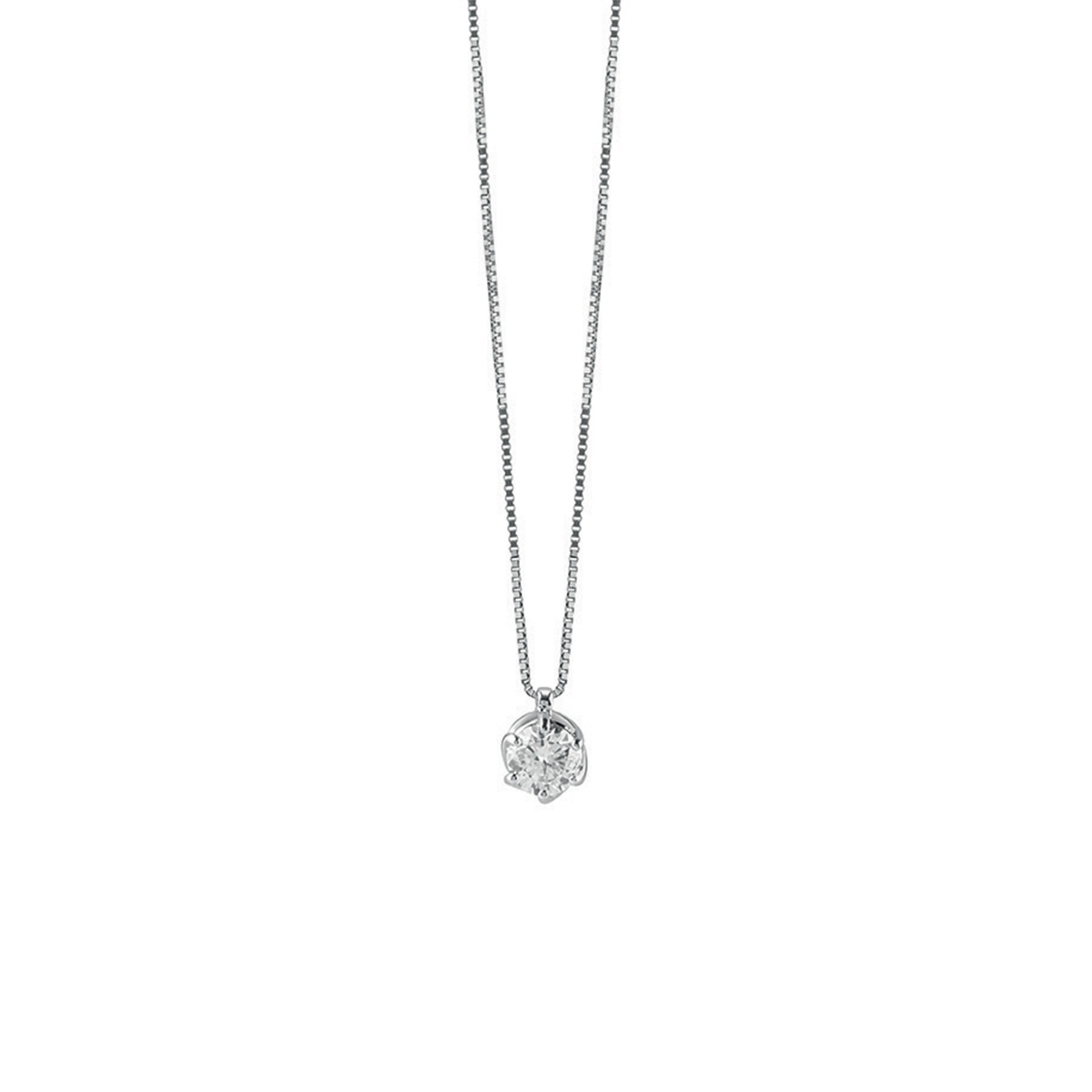 salvini lavinia - collana in oro bianco con diamanti