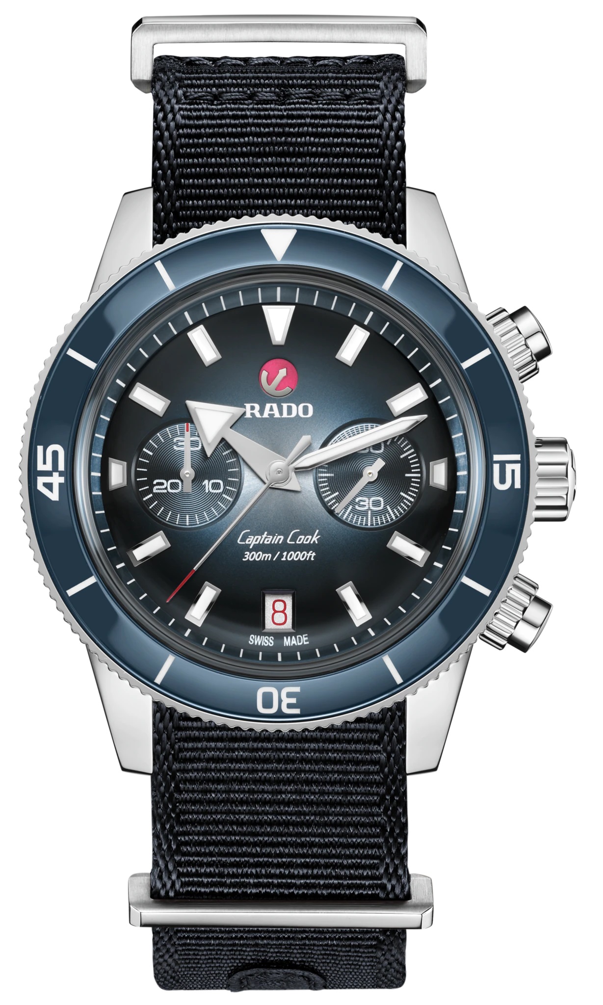 rado - captain cook automatic chronograph