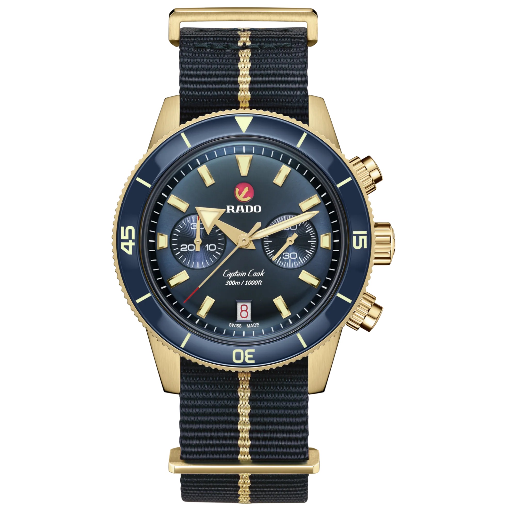 rado - captain cook automatic chronograph