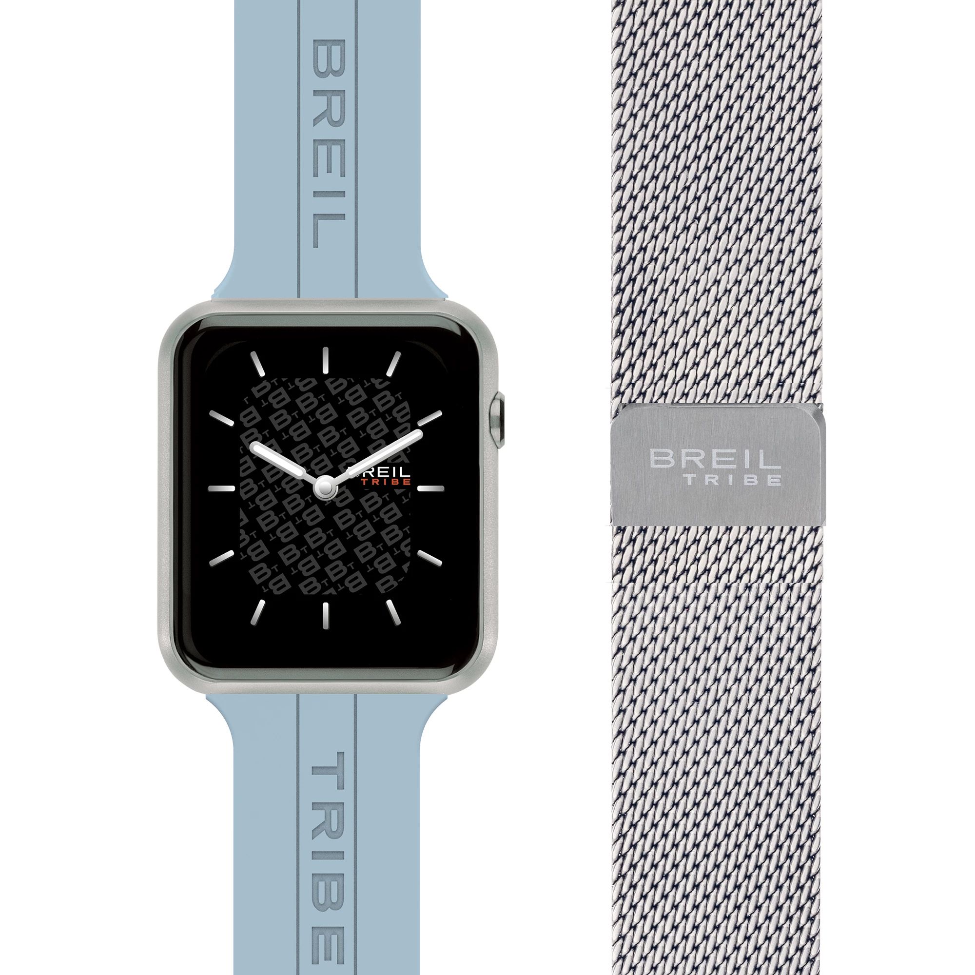 breil sbt-x smartwatch unisex con doppio cinturino
