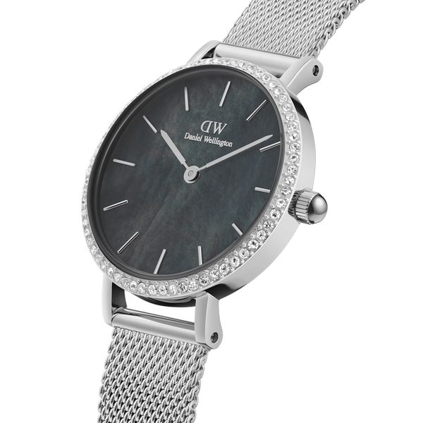 daniel wellington - petite lumine bezel sterling black mop prezzo di listino