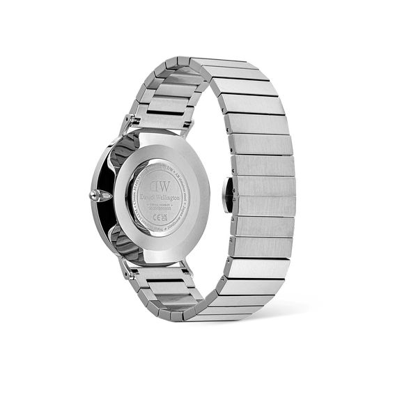 daniel wellington - classic piano link arctic silver