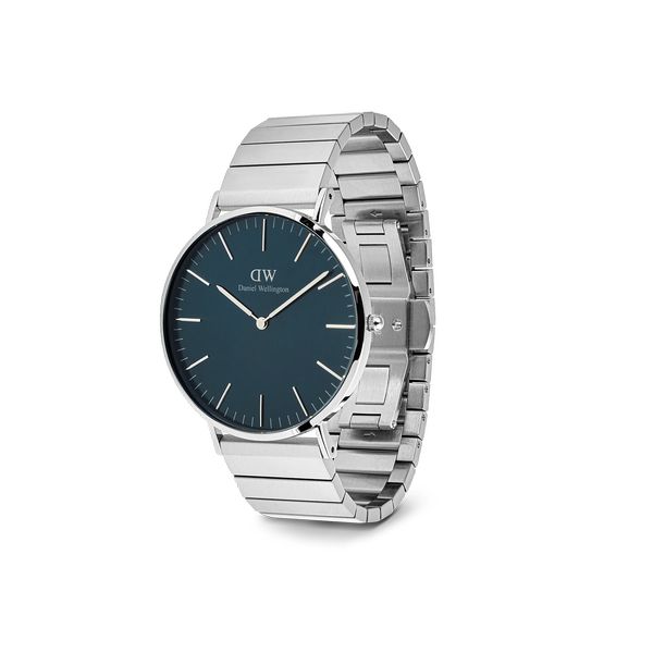 daniel wellington - classic piano link arctic silver