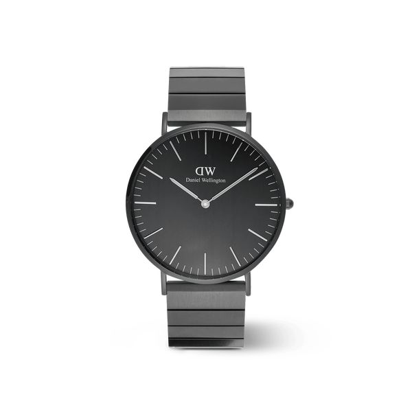 daniel wellington - classic piano link onyx unitone