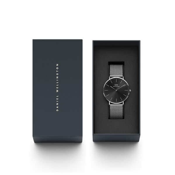 daniel wellington - classic mesh onyx
