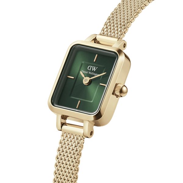 daniel wellington - quadro mini evergold emerald
