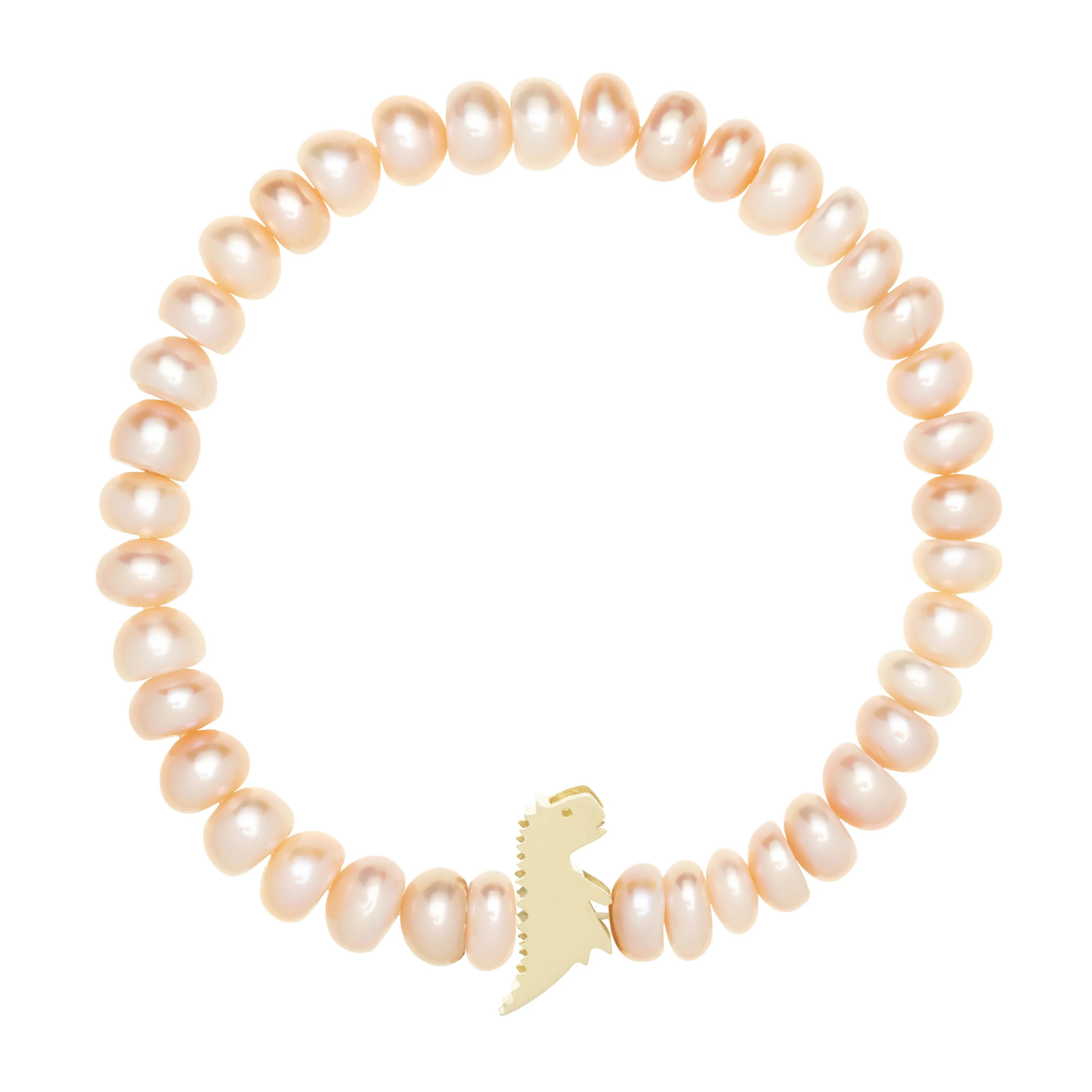 bracciale bold perla rosa dino