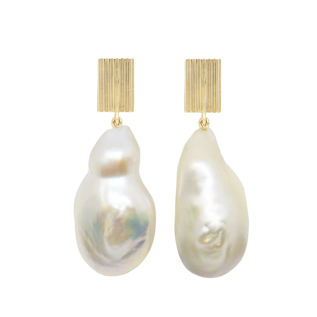 orecchini perle barocche