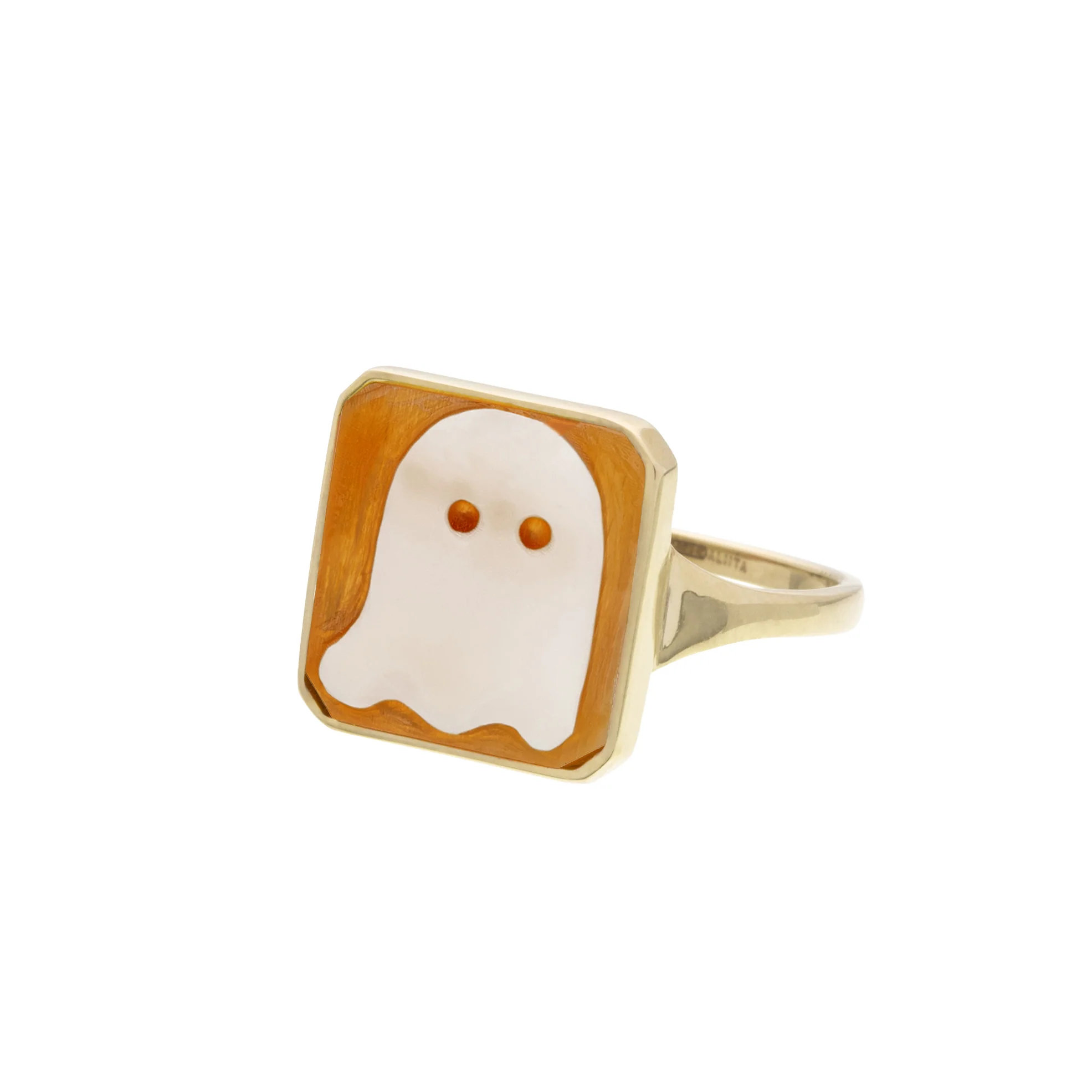 mini cameo fantasma anello