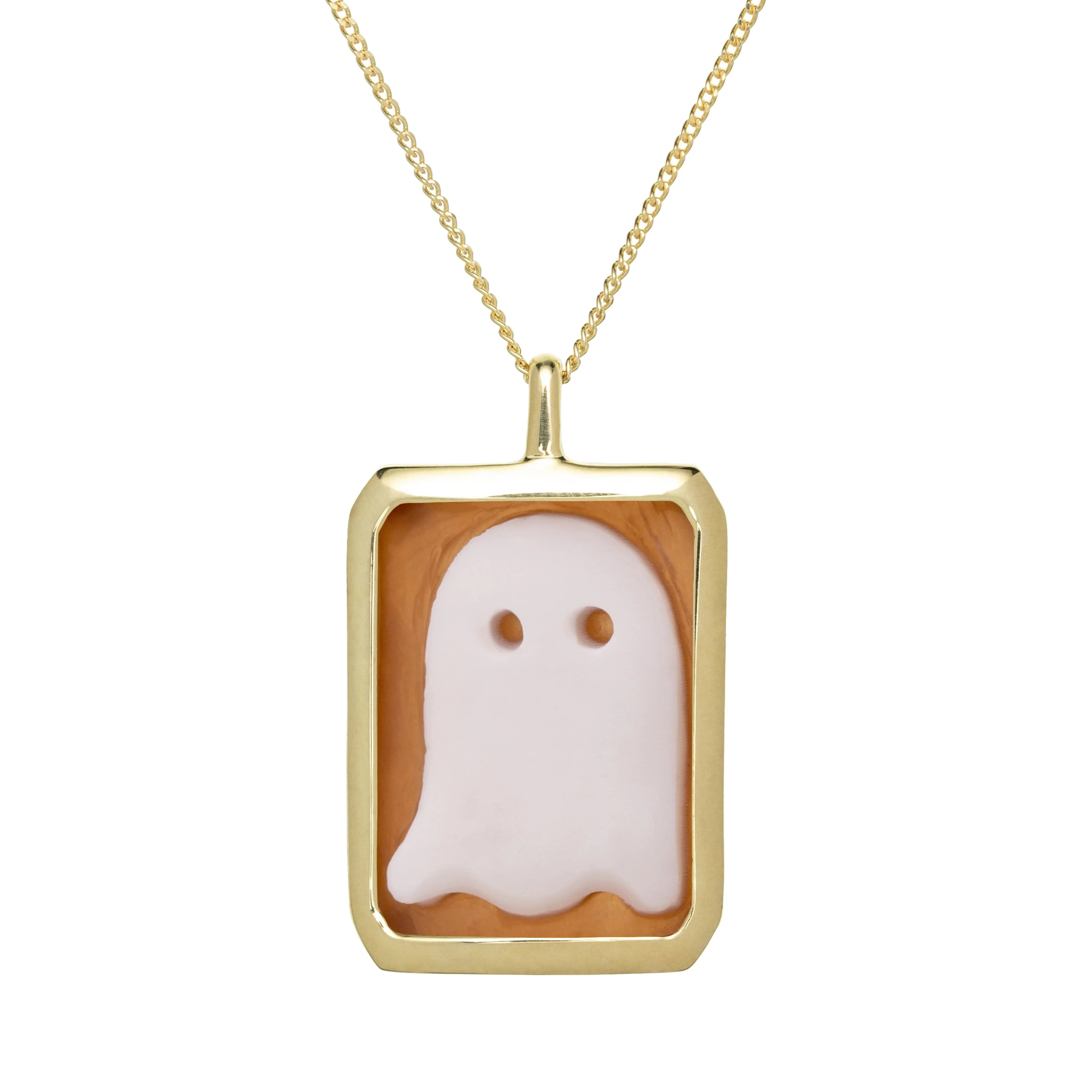 cameo fantasma collana
