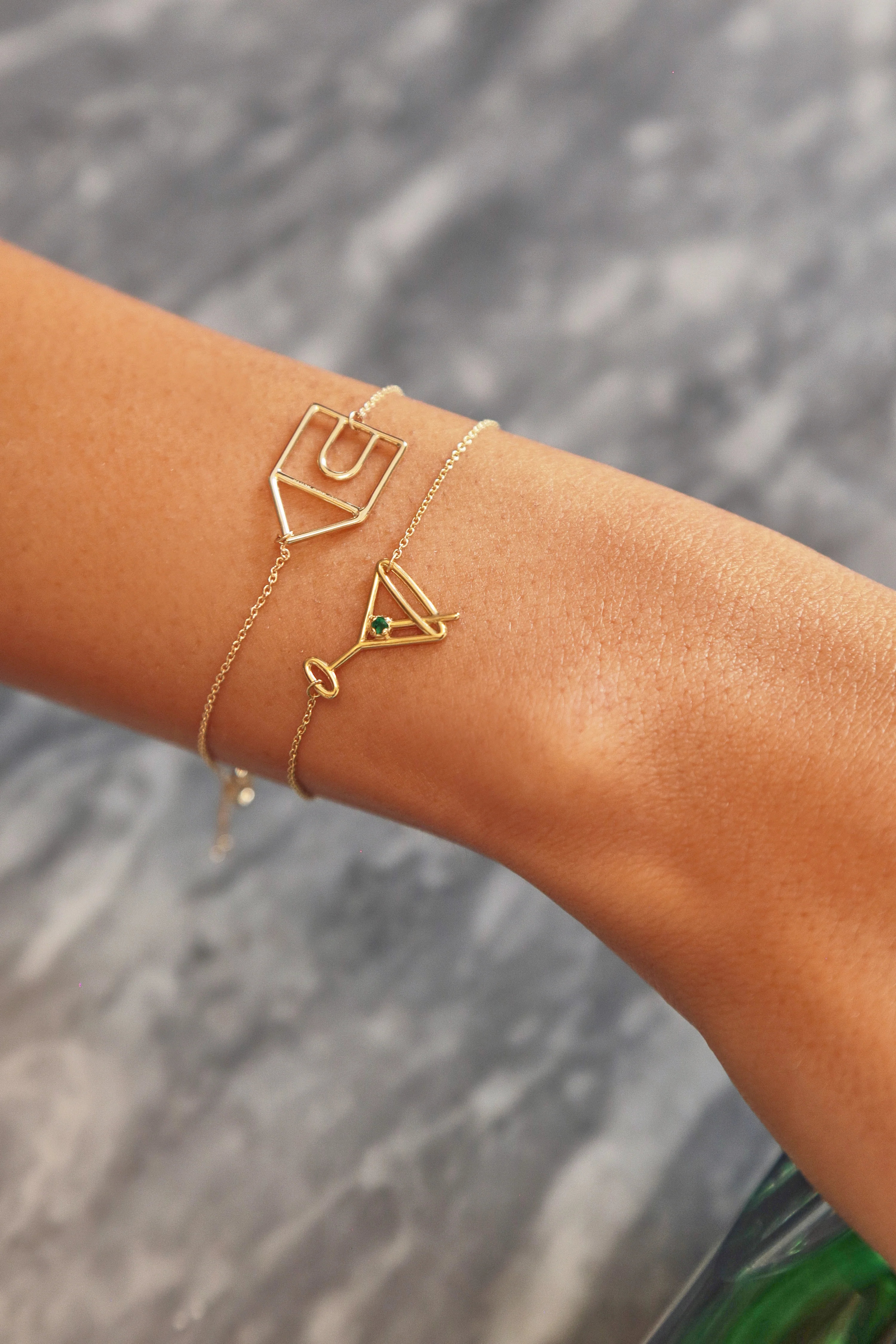 martini esmeralda bracciale
