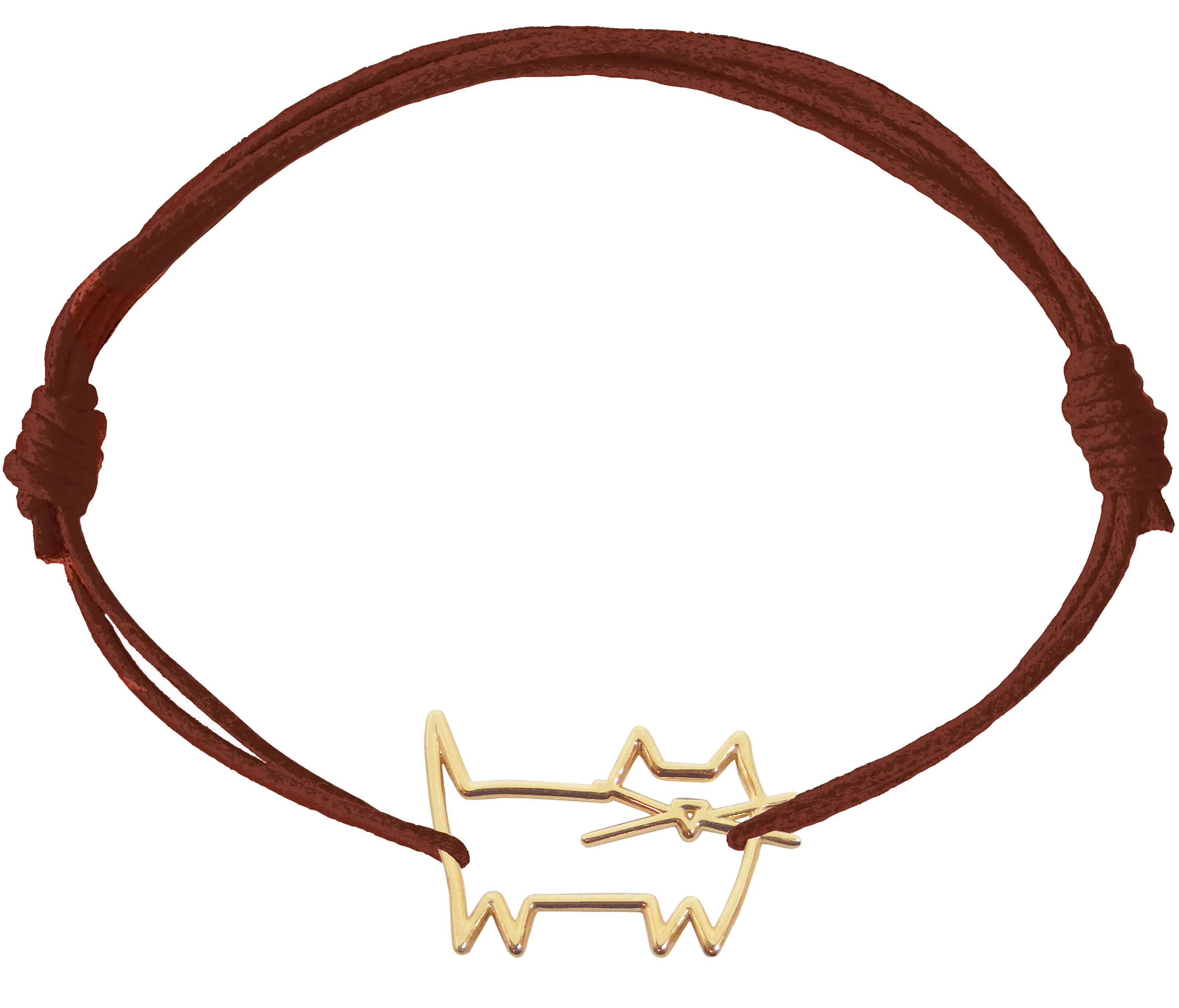 gato bracciale cordino