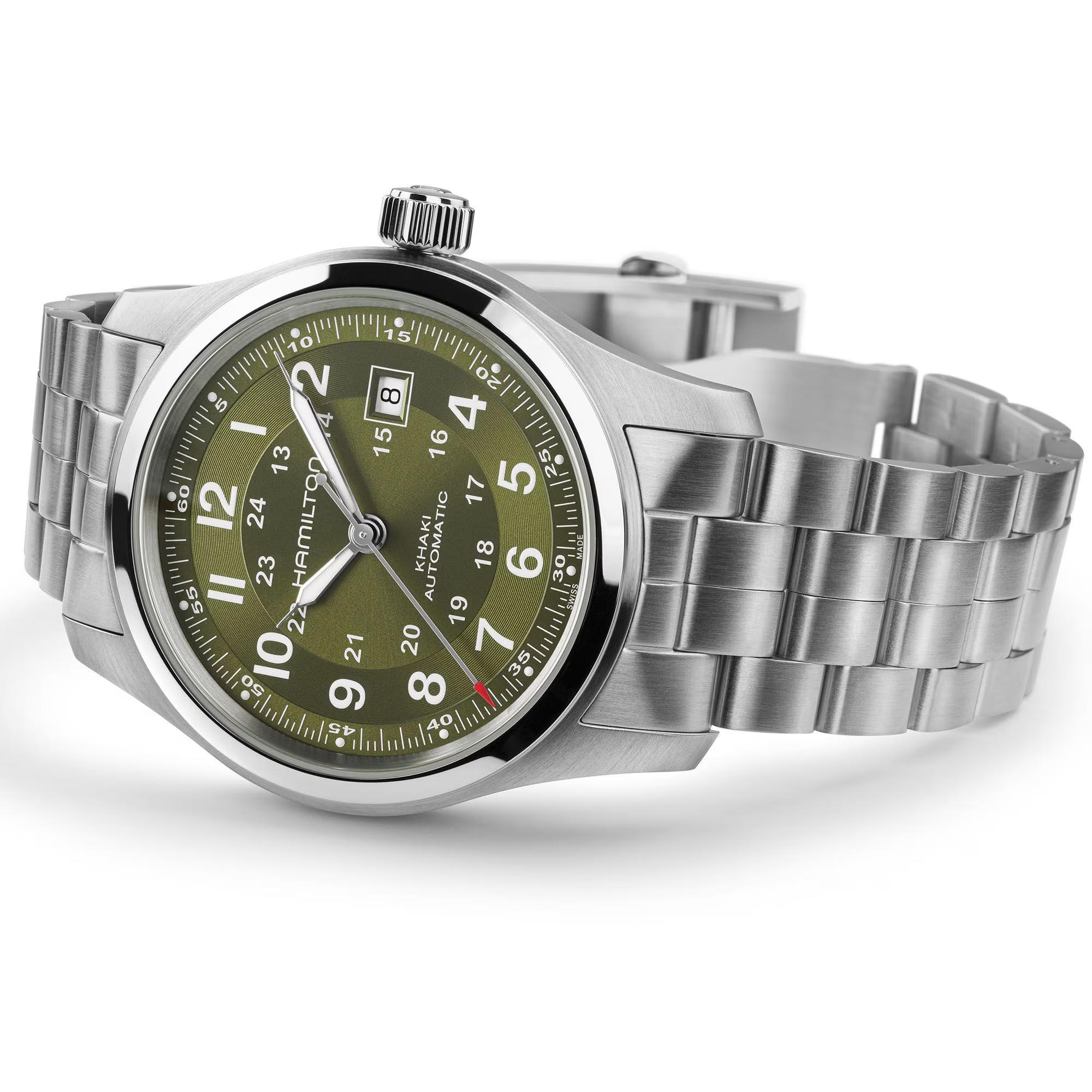 khaki field auto 42 mm