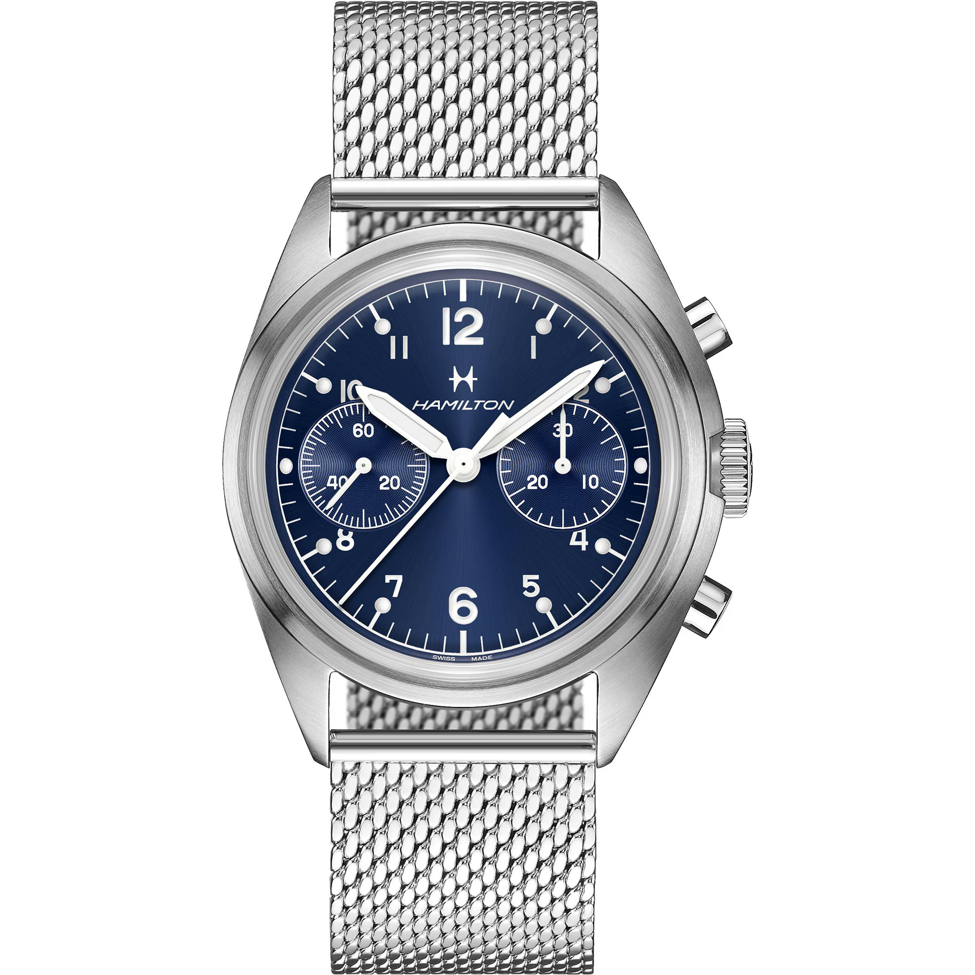 khaki aviation pilot pioneer mechanical chrono