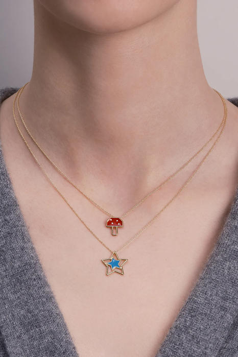 mushroom prisma collana