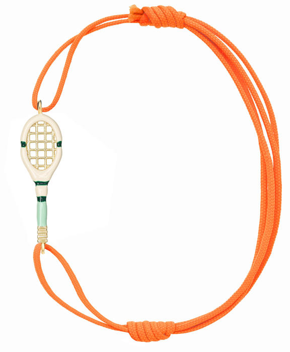 tennis menta bracciale corda