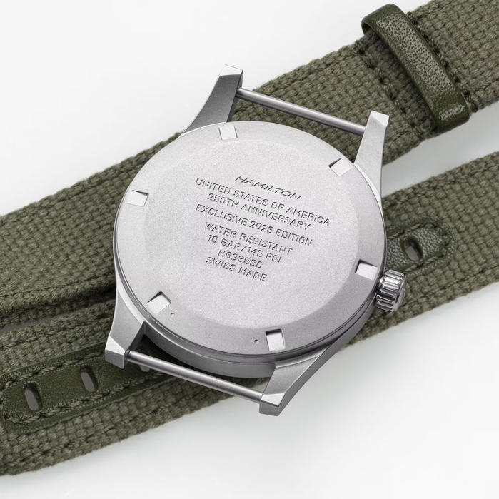 khaki field mechanical 36 mm