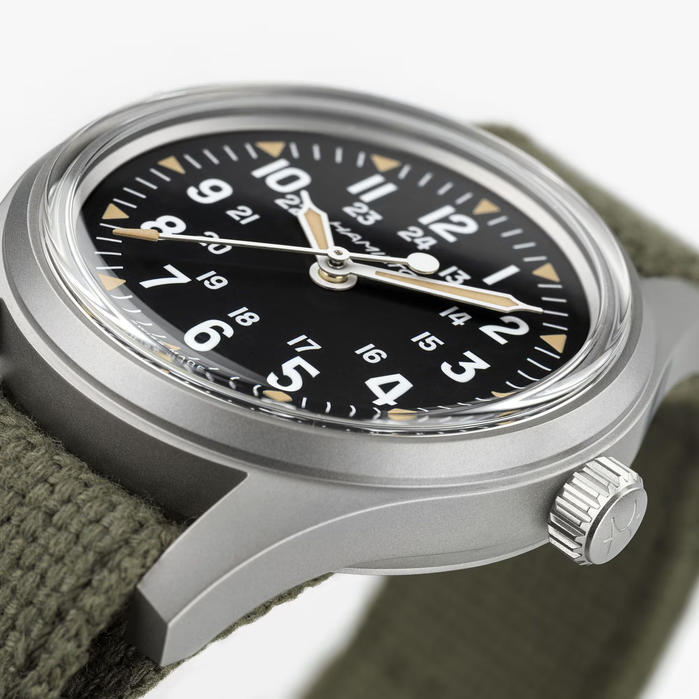 khaki field mechanical 36 mm